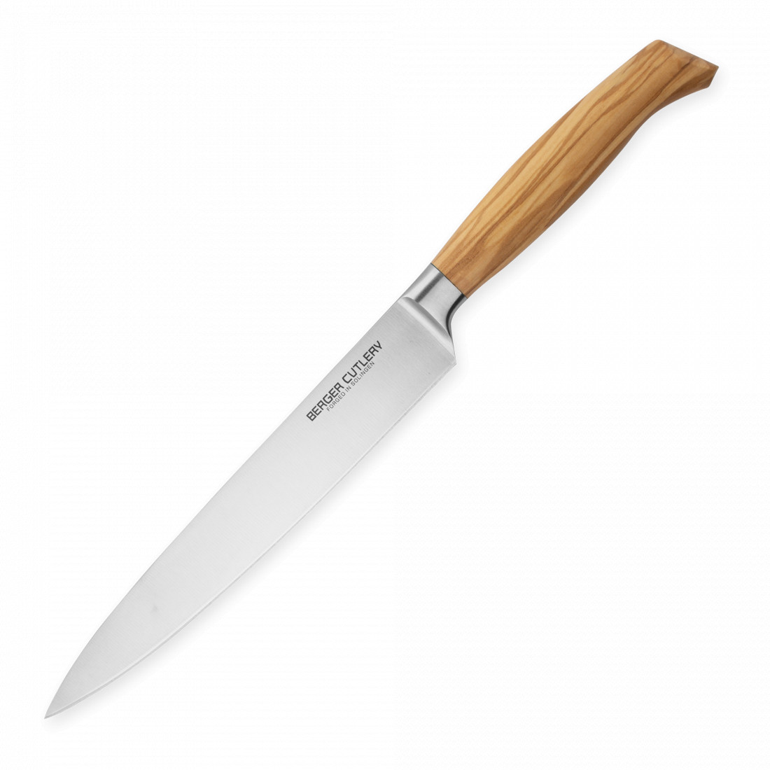 Нож Berger Cutlery для нарезки 21 см, серия Ergo Line Olive