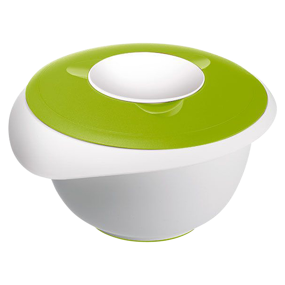 Миска для смешивания с двумя крышками объем 2 5 л цвет зеленый серия Baking  Westmark