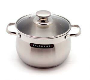Кастрюля глубокая 4,1 л d 20 см Серия РОЯЛ САТИН SILAMPOS