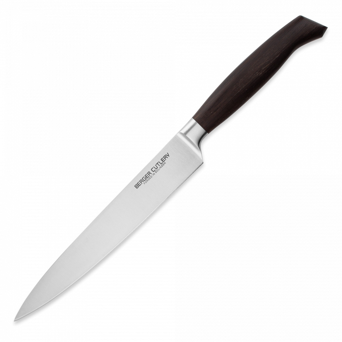Нож Berger Cutlery для нарезки 21 см, серия Ergo Line Smoked Oak