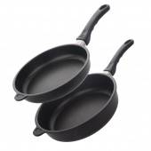 Набор сковородок диаметр 24 см h 5 см и диаметр 28 см h 7 см Frying Pans AMT