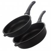 Набор сковородок диаметр 20 см h 5 см и диаметр 24 см h 7 см Frying Pans AMT