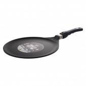 Сковорода блинная диаметр 28 см h 1 см съемная ручка Frying Pans AMT