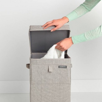 Модульный ящик для белья Brabantia 35 л Серый - фото в интернет-магазине Kupiwoll