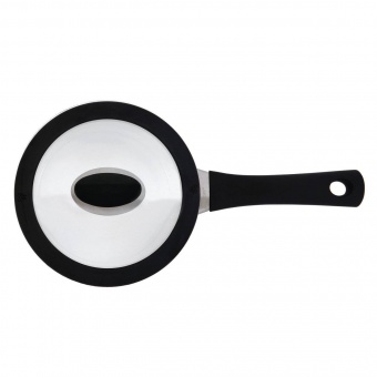 Ковш с крышкой 26см 1,5л Eclipse black and white - фото в интернет-магазине Kupiwoll