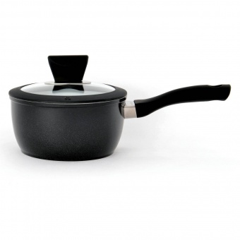 Ковш с крышкой 26см 1,5л Eclipse black and white - фото в интернет-магазине Kupiwoll