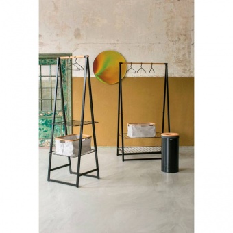 Складная корзина для белья 40 л Серый Brabantia - фото в интернет-магазине Kupiwoll