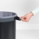 Бак для белья Brabantia с пробковой крышкой 60 л Черный матовый - фото в интернет-магазине Kupiwoll