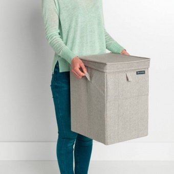 Модульный ящик для белья Brabantia 35 л Серый - фото в интернет-магазине Kupiwoll