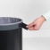 Бак для белья Brabantia с пробковой крышкой 35 л Черный матовый - фото в интернет-магазине Kupiwoll
