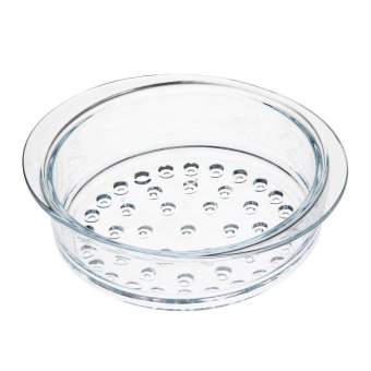 Вставка-пароварка в кастрюлю PYREX, d 24 см, стекло - фото в интернет-магазине Kupiwoll