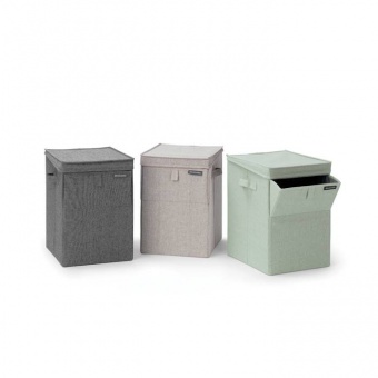 Модульный ящик для белья Brabantia 35 л Серо-черный - фото в интернет-магазине Kupiwoll