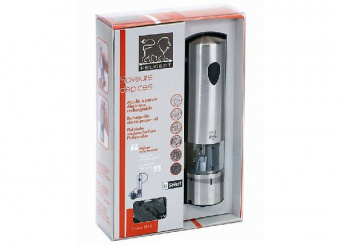 Мельница Elis rechargeable Peugeot для перца, 20 см, нержавеющая сталь матовая - фото в интернет-магазине Kupiwoll