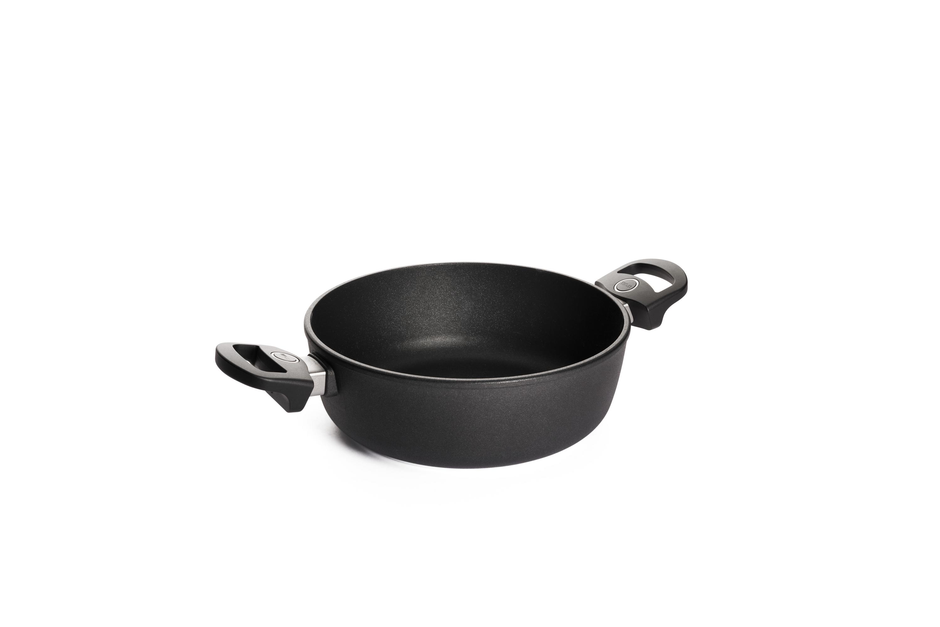 Сотейник WOLL с 2-мя ручками h-8 см d-24 см 3 л Diamond Titan Best Induction