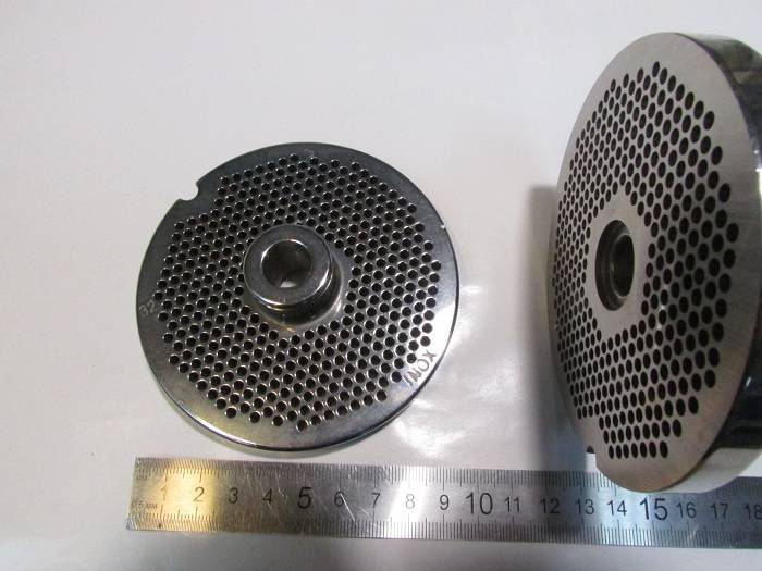 Решетка INOX 32 для промышленной мясорубки MGB-32 системы ENTERPRISE (Д-99/13мм) с усилением