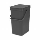 Встраиваемое мусорное ведро Sort & Go (12 л), Серый