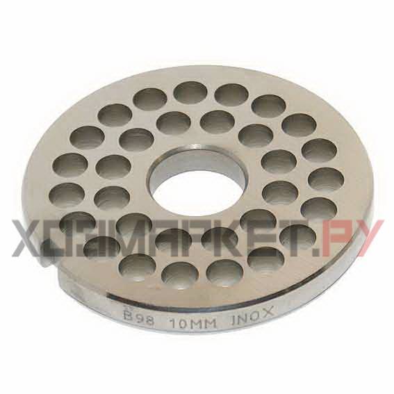 Решётка для промышленной мясорубки SIRMAN - ячейка 10мм (UNGER #32-D-98mm)