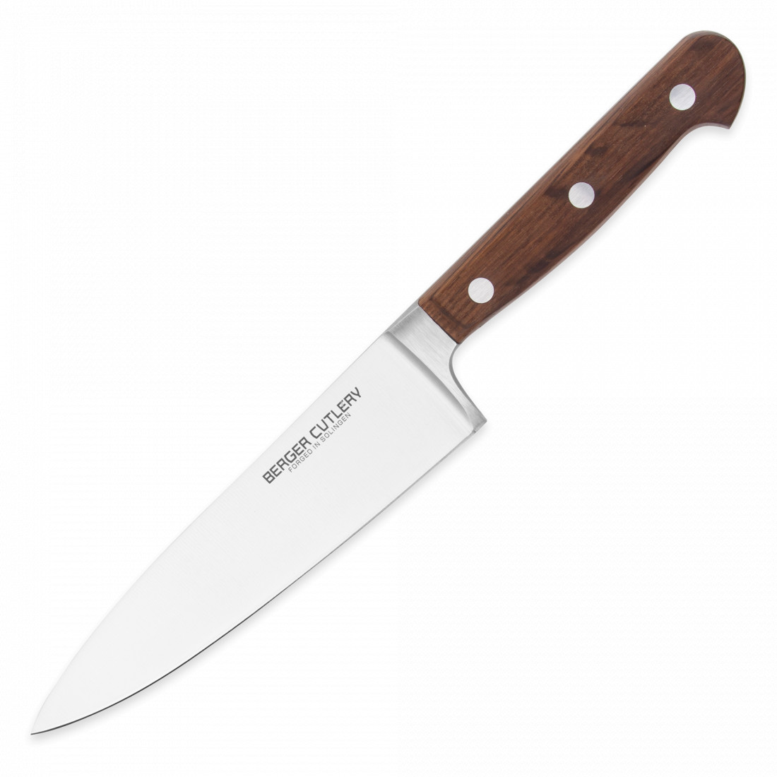 Нож Berger Cutlery поварской «Шеф» 16 см, серия Classic Smoked Oak