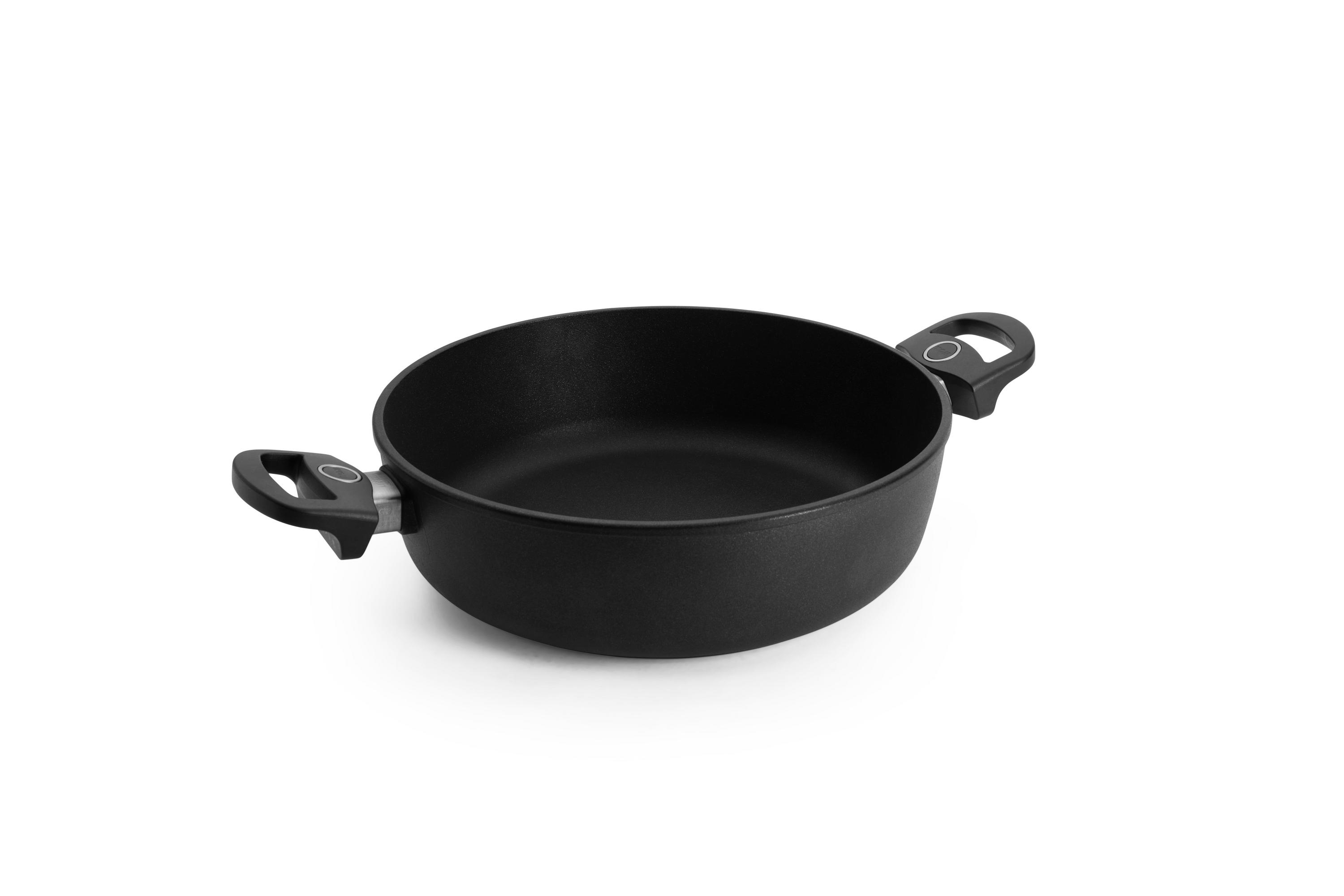 Сотейник WOLL с 2-мя ручками h-8 см d-28 см 4,5 л Diamond Titan Best Induction