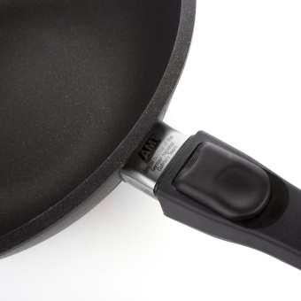 Вок со съемной ручкой диаметр 26 см h 11 см 15 л Frying Pans AMT - фото в интернет-магазине Kupiwoll