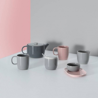 Сахарница cafe concept d 8,5 см серая - фото в интернет-магазине Kupiwoll