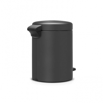 Мусорный бак Brabantia newIcon 5 л Минерально-графитовый - фото в интернет-магазине Kupiwoll