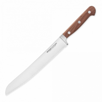 Нож Berger Cutlery для хлеба 20 см, серия Classic Walnut - фото в интернет-магазине Kupiwoll