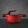 Кастрюля с крышкой 16см 1,5л Gem red Кастрюля с крышкой 16см 1,5л Gem red - фото в интернет-магазине Kupiwoll