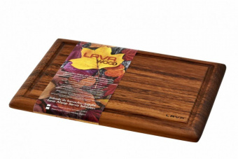 Доска разделочная LAVA IROKO Premium 25х35см - фото в интернет-магазине Kupiwoll