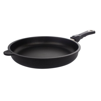 Сковорода диаметр 26 см h 5 см съемная ручка Frying Pans AMT - фото в интернет-магазине Kupiwoll