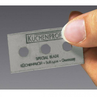 Запасные лезвия для скребка 10 шт, сталь 18/10 Kuchenprofi - фото в интернет-магазине Kupiwoll