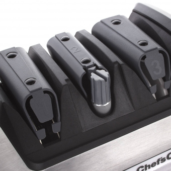 Точилка электрическая Chef's Choice CC130M для заточки ножей, сатинированная, серия Knife sharpeners - фото в интернет-магазине Kupiwoll