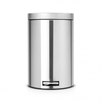 Ведро для мусора с педалью Matt Steel PEDAL BIN 20 л, BRABANTIA - фото в интернет-магазине Kupiwoll