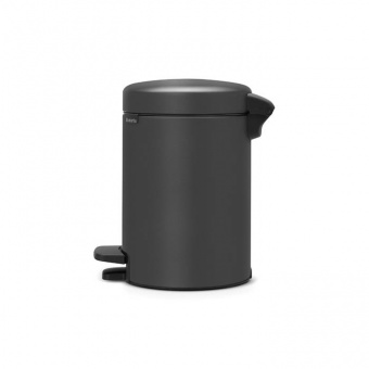 Мусорный бак Brabantia newIcon 3 л Минерально-графитовый - фото в интернет-магазине Kupiwoll