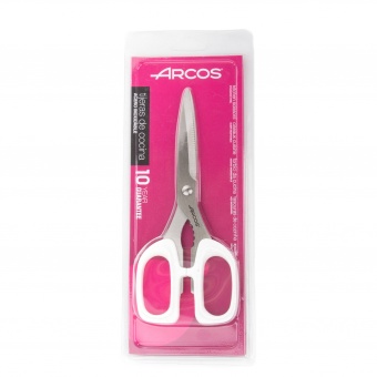 Ножницы кухонные 20 см ручки белый пластик  Scissors - фото в интернет-магазине Kupiwoll