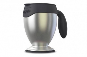 Кружка MIGHTY MUG "Могучая кружка" 470 мл нержавеющая сталь, черная - фото в интернет-магазине Kupiwoll
