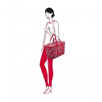 Термосумка coolerbag paisley ruby - фото в интернет-магазине Kupiwoll
