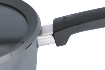 Ковш WOLL с крышкой d-20 см, h-10 см, 2,5 л фиксированная ручка Concept Plus Induction - фото в интернет-магазине Kupiwoll