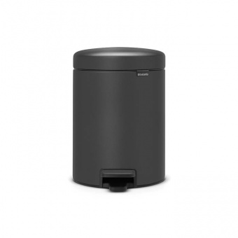 Мусорный бак Brabantia newIcon 5 л Минерально-графитовый - фото в интернет-магазине Kupiwoll