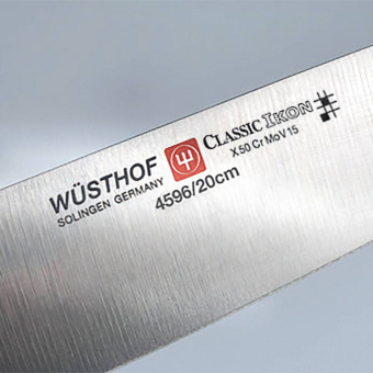 Нож поварской 20 см серия Classic Ikon WUESTHOF 4596 20 WUS - фото в интернет-магазине Kupiwoll