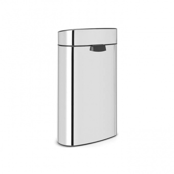 Мусорный бак Touch Bin New (40 л), Стальной полированный - фото в интернет-магазине Kupiwoll