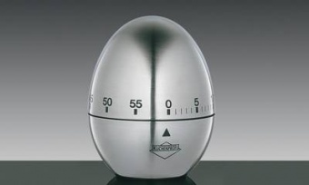 Таймер Egg h-8 см, сталь 18/10 Kuchenprofi - фото в интернет-магазине Kupiwoll