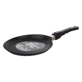 Сковорода блинная диаметр 24 см h 1 см съемная ручка Frying Pans AMT - фото в интернет-магазине Kupiwoll