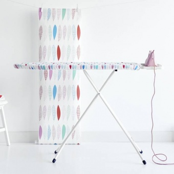 Гладильная доска Brabantia 124х38см (B) с подставкой для утюга, Белый - фото в интернет-магазине Kupiwoll