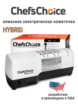 Точилка электрическая для заточки ножей, цвет белый, серия Knife sharpeners, Chef'sChoice - фото в интернет-магазине Kupiwoll