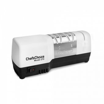 Точилка электрическая для заточки ножей, цвет белый, серия Knife sharpeners, Chef'sChoice - фото в интернет-магазине Kupiwoll