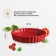 Форма Киш II,?28 см, цвет: гранат (3) (183) 346028 Форма Киш II,?28 см, цвет: гранат (3) (183) 346028 - фото в интернет-магазине Kupiwoll