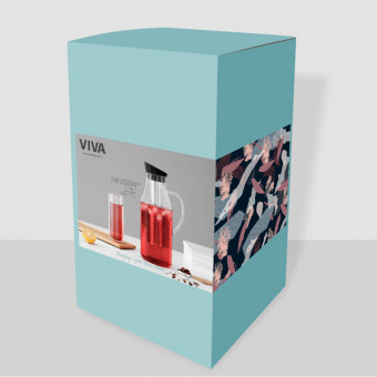 Графин с ситечком для чая 1,8л Infusion VIVA Scandinavia V71901 - фото в интернет-магазине Kupiwoll