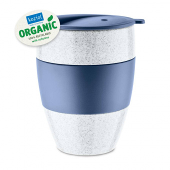 Термокружка aroma to go 2.0 organic 400 мл синяя - фото в интернет-магазине Kupiwoll