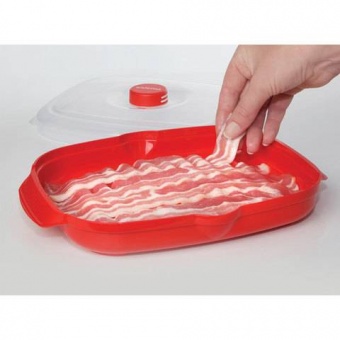 MICROWAVE Контейнер для приготовления бекона - фото в интернет-магазине Kupiwoll